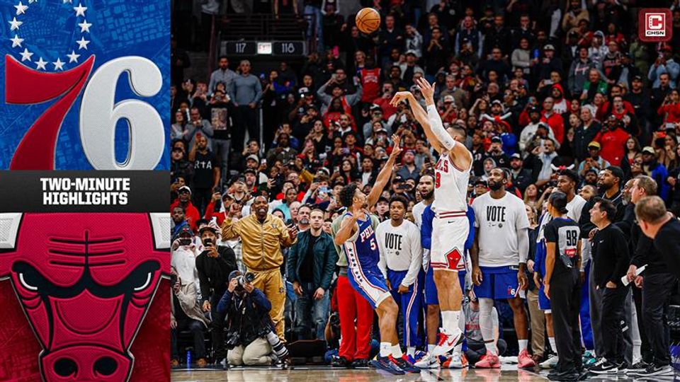 Bulls complete 24-point comeback to beat Sixers 113-11