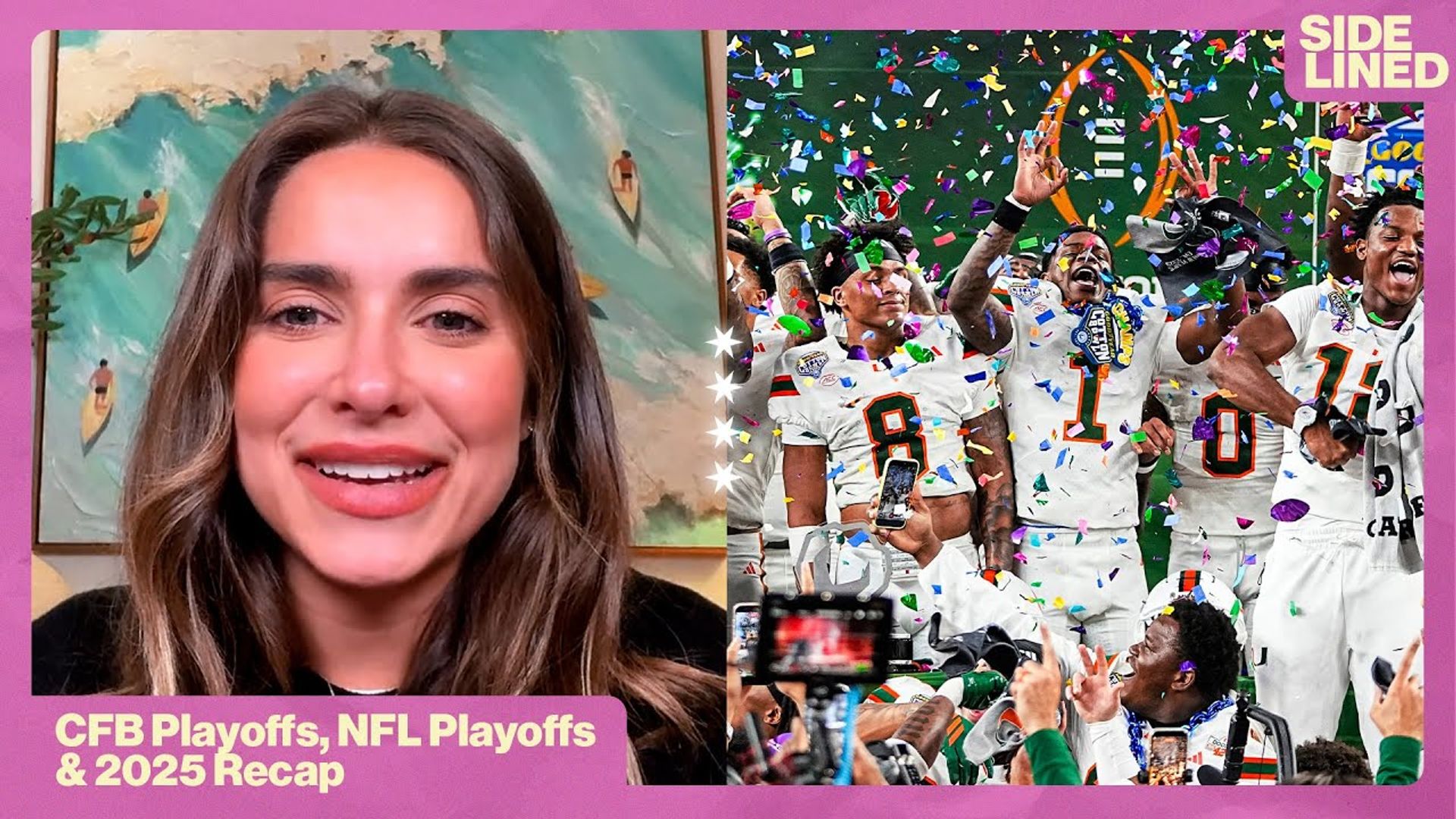 CFB Playoffs, NFL Playoffs & 2025 Recap